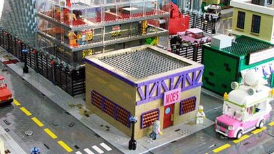 Springfield, recreada al completo en una increíble construcción Lego 