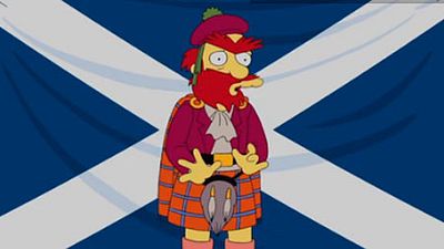 Willie, el jardinero de 'Los Simpson', opina sobre la independencia de Escocia noticias imagen
