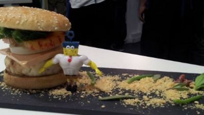 'Bob Esponja, un héroe fuera del agua' y la receta de la "cangreburguer"