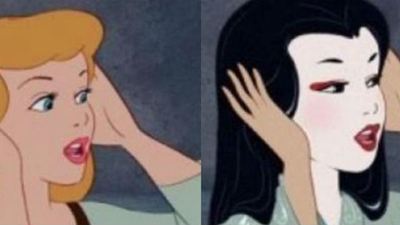 Las princesas Disney con su estética cambiada
