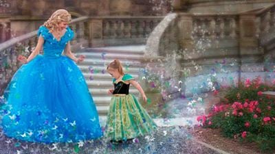 Una madre convierte a su hija en princesas Disney para aumentar su extraversión