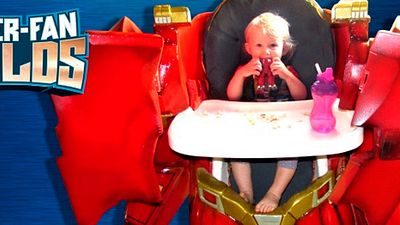 'Vengadores: La era de Ultrón': Super Fan Builds construye una trona con la forma de la Hulkbuster noticias imagen