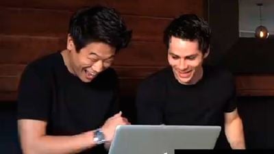 'El corredor del laberinto: Las pruebas': Dylan O'Brien y Ki Hong Lee reaccionan así al ver el primer tráiler