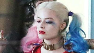 'Escuadrón Suicida': El reparto sorprende a Margot Robbie por su cumpleaños con una tarta de Harley Quinn