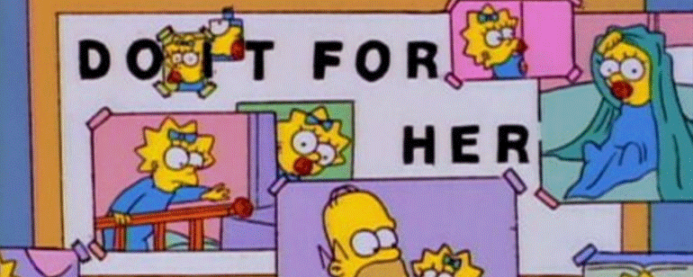 Un padre recrea una escena de 'Los Simpson' para homenajear a su hija noticias imagen