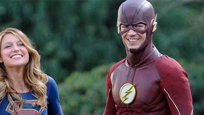 Nuevas imágenes de rodaje del 'crossover' de 'The Flash' y 'Supergirl' con Silver Banshee