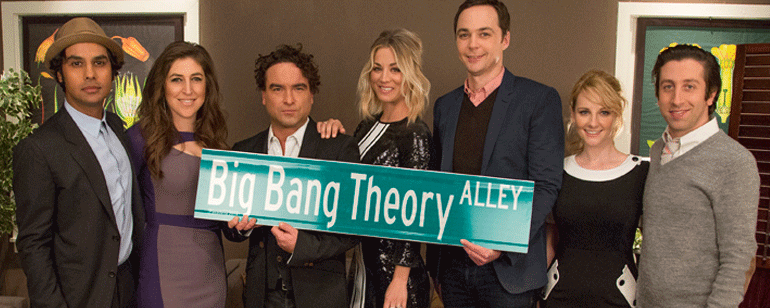 'The Big Bang Theory' consigue su propia calle en Pasadena (California) noticias imagen