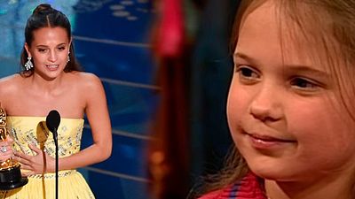 Alicia Vikander ya apuntaba maneras cuando era pequeña noticias imagen