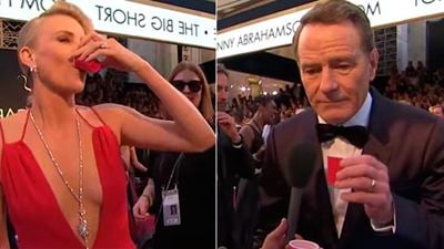 Las estrellas de los Oscar beben chupitos de tequila en la alfombra roja gracias a Jimmy Kimmel