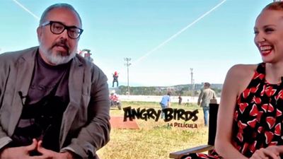 'Angry Birds': Entrevista a José Mota, Santiago Segura, Álex de la Iglesia y Cristina Castaño
