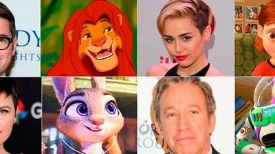Las voces reales de los personajes de Disney