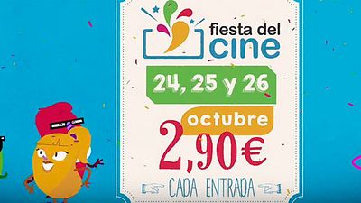 La Fiesta del Cine de octubre 2016 se celebrará los días 24, 25 y 26 noticias imagen
