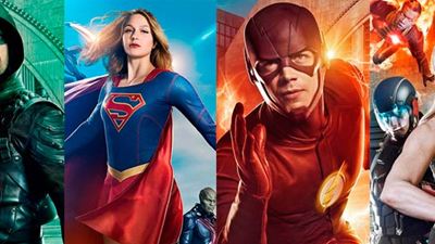 Excepcionales pósters del mega 'crossover' entre 'The Flash', 'Arrow', 'Supergirl' y 'Legends of Tomorrow'