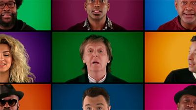 '¡Canta!': Jimmy Fallon, Paul Mccartney y los actores del filme cantan un villancico a capela noticias imagen