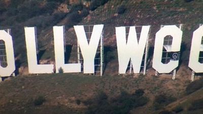 El famoso letrero de Hollywood del Monte Lee, vandalizado en Nochevieja noticias imagen