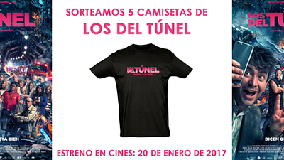 ¡CONSIGUE UNA CAMISETA DE 'LOS DEL TÚNEL'! noticias imagen