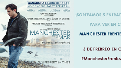 ¡CONSIGUE UNA ENTRADA DOBLE PARA VER EN CINES ‘MANCHESTER FRENTE AL MAR’!
 noticias imagen