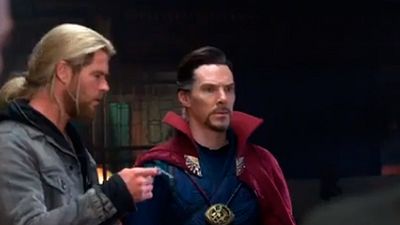 'Doctor Stange (Doctor Extraño)': Divertida escena detrás de las cámaras con Benedict Cumberbatch y Chris Hemsworth noticias imagen