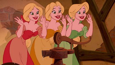 'La Bella y la Bestia': Esta es la historia de Las Bimbettes, las trillizas enamoradas de Gastón en la película noticias imagen