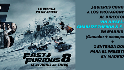  BASES LEGALES DEL CONCURSO DE ‘FAST& FURIOUS 8’
 noticias imagen