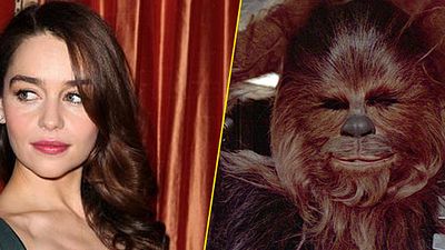 'Star Wars: Han Solo': Emilia Clarke presenta a Chewbacca a todos sus seguidores de Instagram