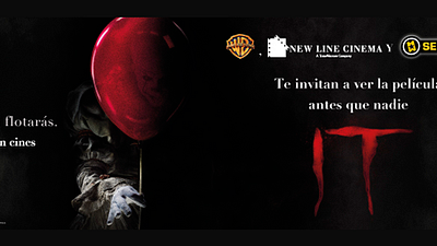 ¡VENTE AL PREESTRENO DE 'IT' EN MADRID, BARCELONA Y VALENCIA CON SENSACINE! noticias imagen