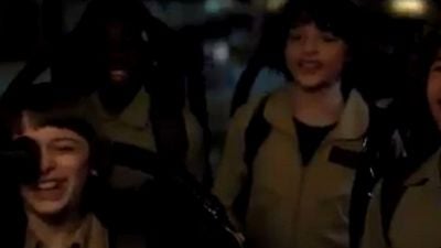 'Stranger Things': Ya es Halloween para los protagonistas de la segunda temporada en este clip noticias imagen
