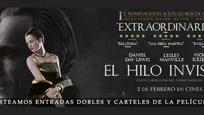 ¡SORTEAMOS 5 ENTRADAS DOBLES + CARTEL PARA VER EN CINES ‘EL HILO INVISIBLE’!