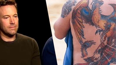 Internet se ríe del tatuaje en la espalda de Ben Affleck