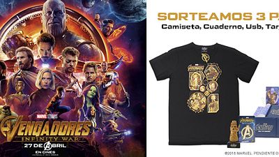 ¡SORTEAMOS 3 PACKS DE REGALOS DE 'VENGADORES: INFINITY WAR'! noticias imagen