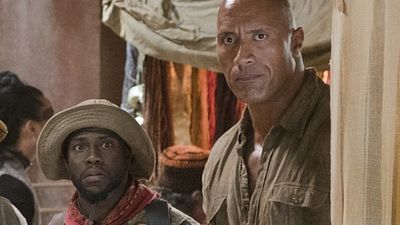 'Jumanji: Bienvenidos a la jungla': Dwayne Johnson bromeada así con Kevin Hart en el set de rodaje