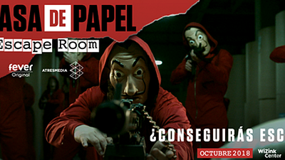 'La Casa de Papel' tendrá el 'Escape Room' más grande de Europa