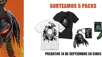 ¡SORTEAMOS 5 PACKS DE REGALOS DE 'PREDATOR'!