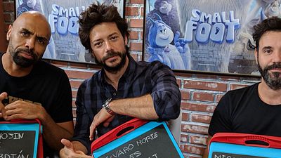 El Chojin, Álvaro Morte y Miquel Fernández se someten al test definitivo de 'Smallfoot' noticias imagen