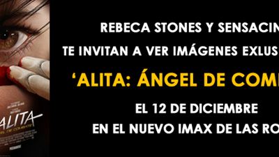 Rebeca Stones y SensaCine te invitan a ver imágenes exclusivas de 'Alita: Ángel de combate'