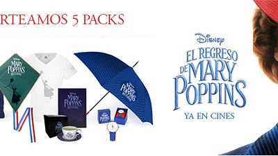 ¡SORTEAMOS 3 PACKS DE 'EL REGRESO DE MARY POPPINS'!