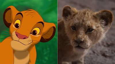 'El rey león': Los personajes originales, comparados con los del 'remake' hiperrealista