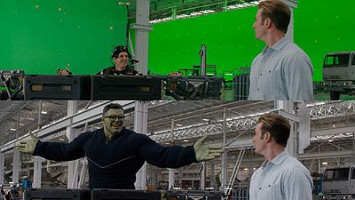 'Vengadores 4: Endgame' antes y después de los efectos especiales noticias imagen