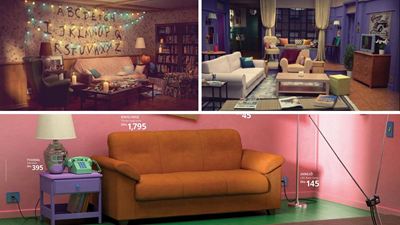 IKEA recrea los salones más famosos de las series de televisión