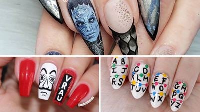 Series y películas al alcance de tus dedos: 8 títulos de éxito en versión 'Nail Art'