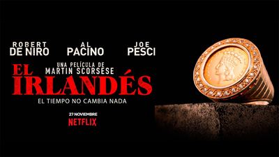 'El irlandés', la nueva película de Martin Scorsese, ya tiene fecha de estreno en Netflix: 27 de noviembre