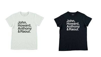 Los directores John Ford, Howard Hawks, Anthony Mann y Raoul Walsh, protagonistas de la nueva camiseta exclusiva de SensaCine noticias imagen