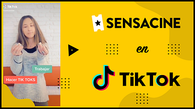 SensaCine abre su canal en TikTok. ¡Anímate a seguirnos! noticias imagen