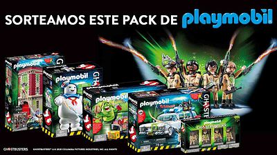 Sorteamos un mega pack de productos de Playmobil Cazafantasmas