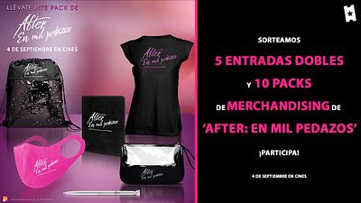 Sorteamos 5 entradas dobles y 10 'packs' de 'After. En mil pedazos' noticias imagen