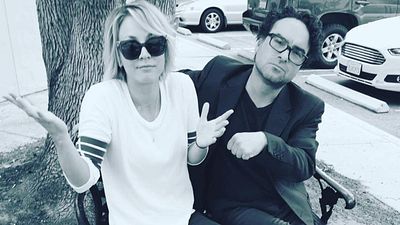 La divertida (pero extraña) respuesta de Johnny Galecki a la declaración de amor de Kaley Cuoco noticias imagen