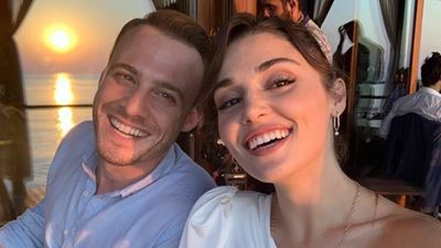 'Love is in the air': Los vídeos que demuestran que Hande Erçel y Kerem Bürsin están juntos, según los fans