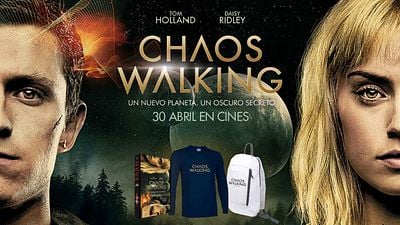 Sorteamos 5 'packs' de 'Chaos Walking' formados por una mochila, una camiseta y un ejemplar del libro en el que se basa la película noticias imagen