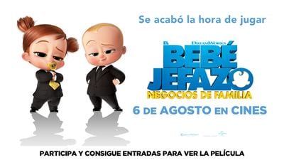 Sorteamos 5 entradas dobles para ver ‘El bebé jefazo: Negocios de familia’ en cines