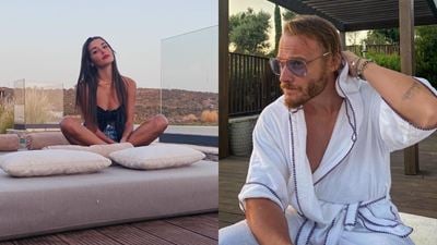 Hande Erçel y Kerem Bürsin se relajan de vacaciones antes de ir a Estados Unidos